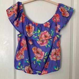 Arizona Flowered Summer Top